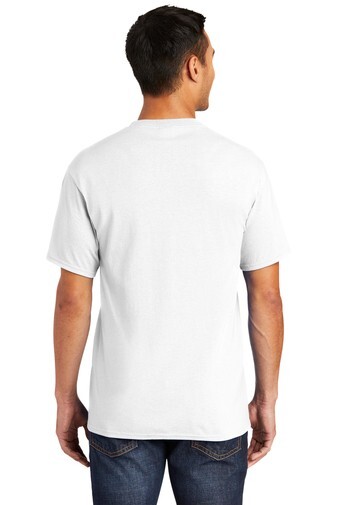 Port & Company® Core Blend Tee....White (L) Short Sleeve 5.5 ounce.NEW!!! gallery