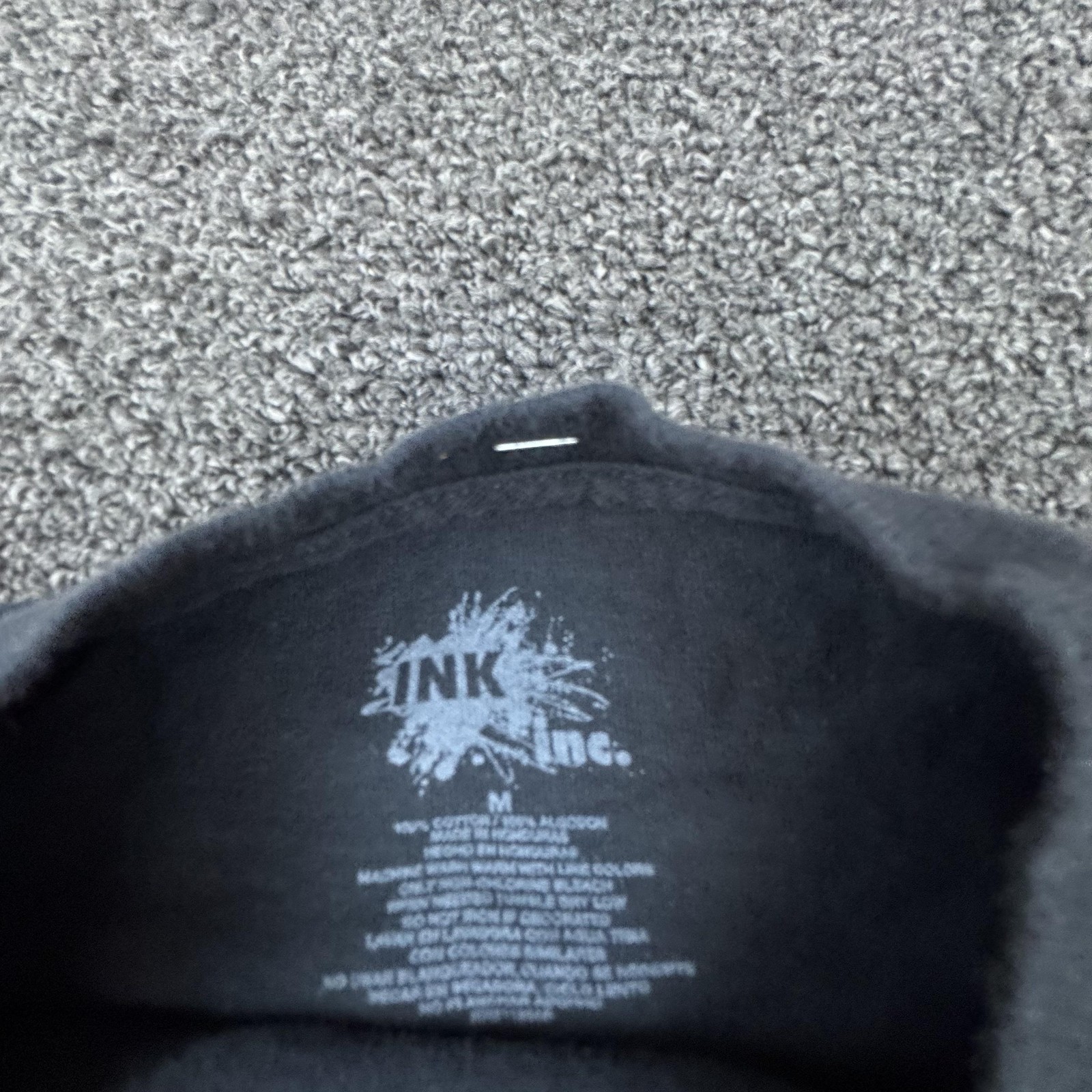 Ink Inc Tuxedo Shirt Mens Medium Black Graphic Tee Funny Formal Costume Party gallery