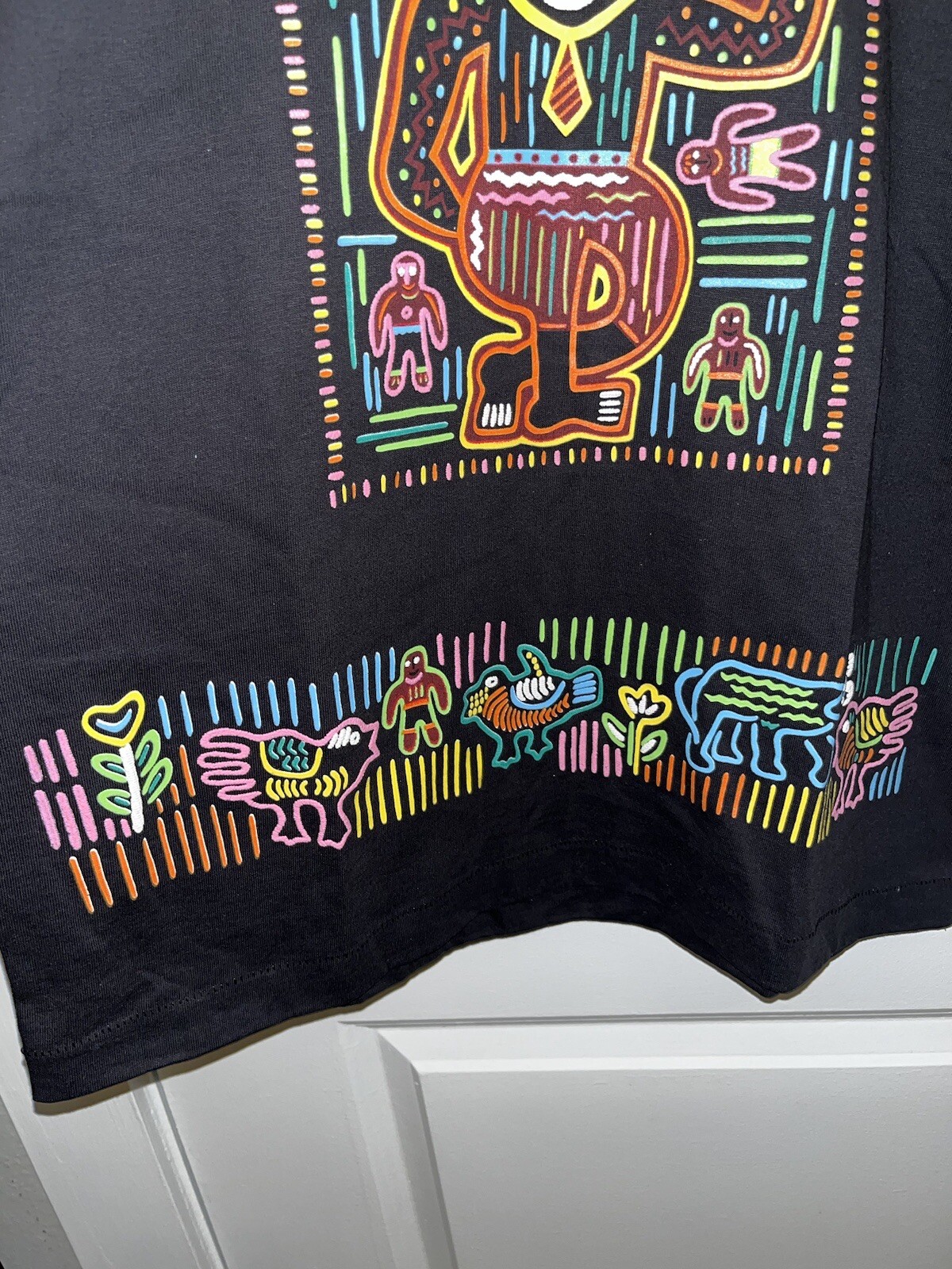 VTG EZL Marcy’n Me Tribal Culture Women’s Black Dress One Size Fits All (USA) gallery