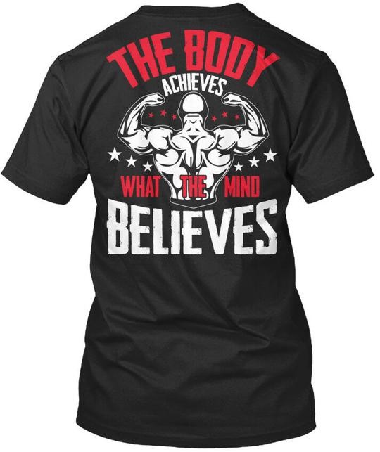 Gym Workout Fitness Bodybuilding Body - The T-Shirt Made in USA Size S to 5XL gallery