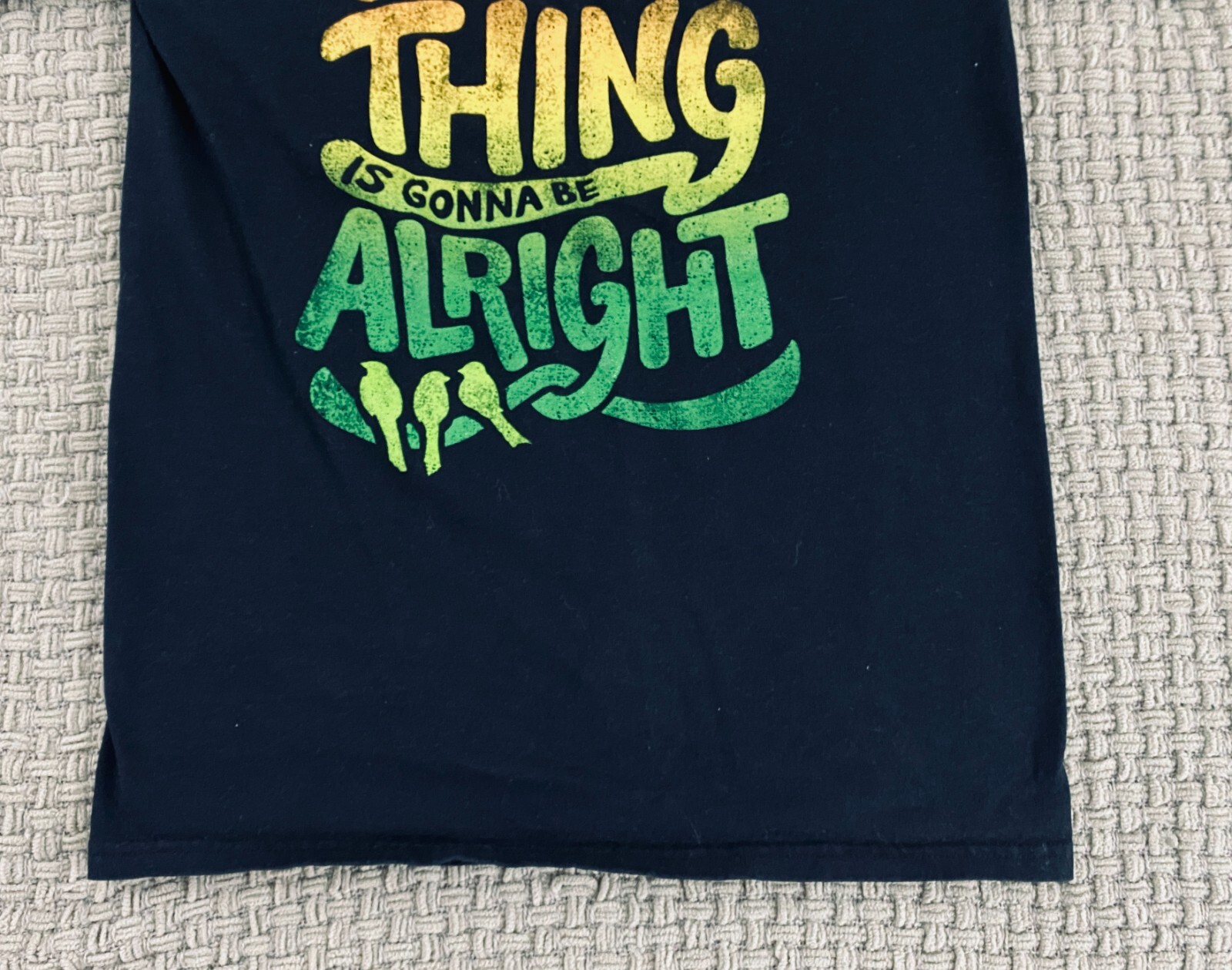 Fruit Of The Loom Y2K Every Little Thing Bob Marley Mens Shirt Black Size Small gallery