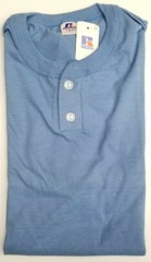 Vintage Russell Athletic Blank 2 Button Henley T-shirt Mens – Irregular