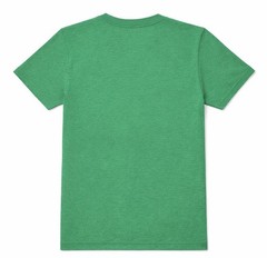 Tultex Men’s Green Tee Shirt “Frequency” Size Small Cotton Poly Blend