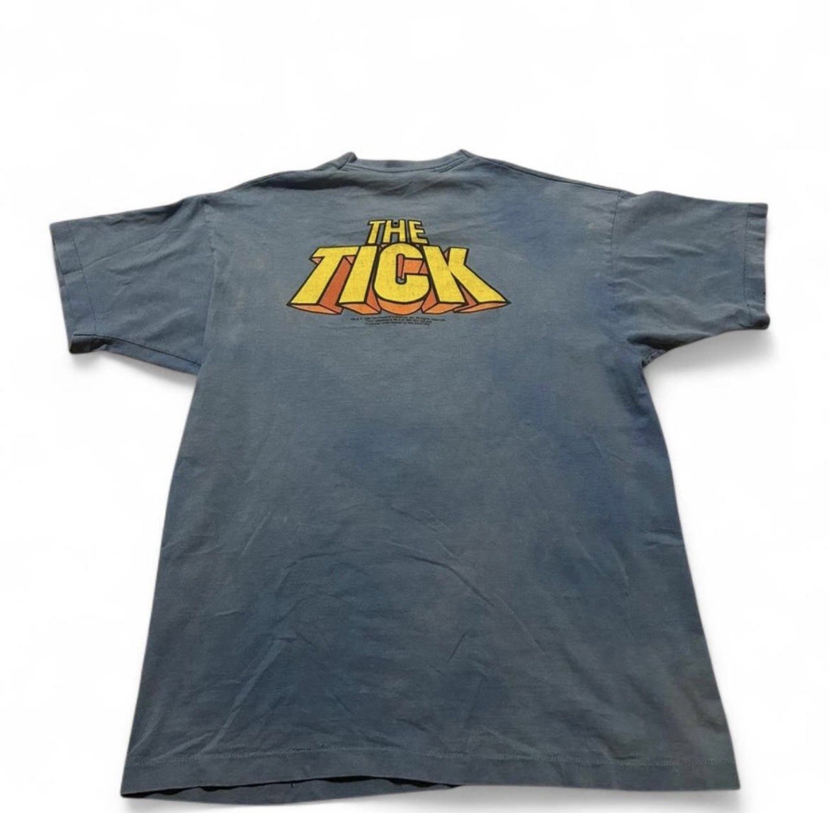 Vintage 1996 The Tick Graphic T-Shirt XL Single Stitch Balzout Tag gallery