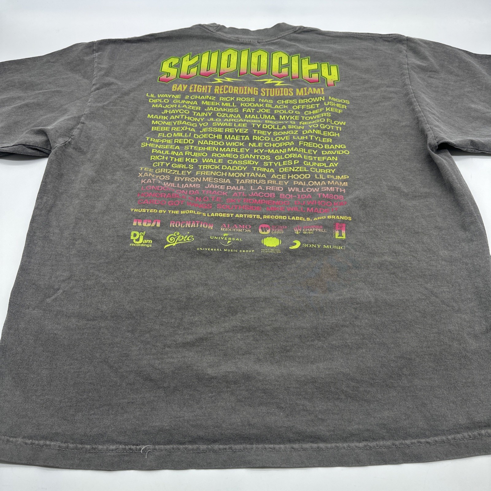 Studio City T-Shirt Men XL Gray Graphic Print Logo 100% Cotton ..#32941 gallery