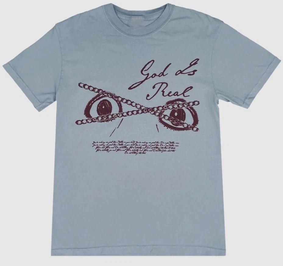 Cameron Winter God Is Real T-Shirt Size S-5XL DTG Reprint gallery