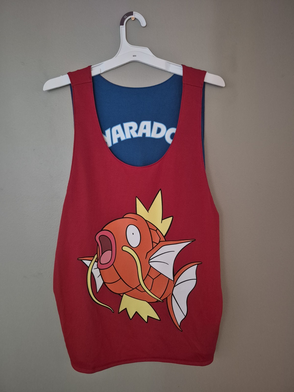 Pokemon X Target Magikarp Gyarados Reversible Jersey - Adult XL gallery