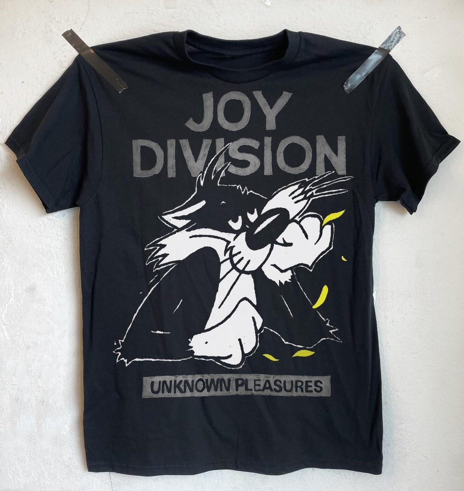 Vintage Joy Division Unknown Pleasures T-Shirt Reprint