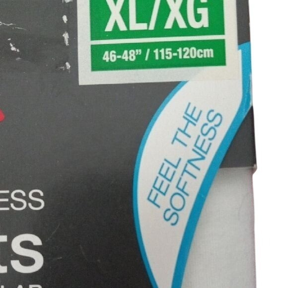 Hanes Size XL T-Shirts 3-Pack Comfort Blend Tagless Lay Flat Collar White NEW gallery