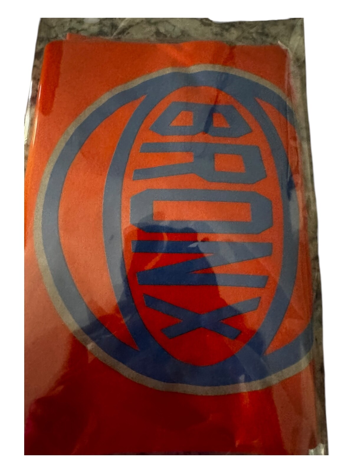 Kenya Size Large T- Shirt Bronx New York #Knickstape Orange Crew Neck Tee . gallery