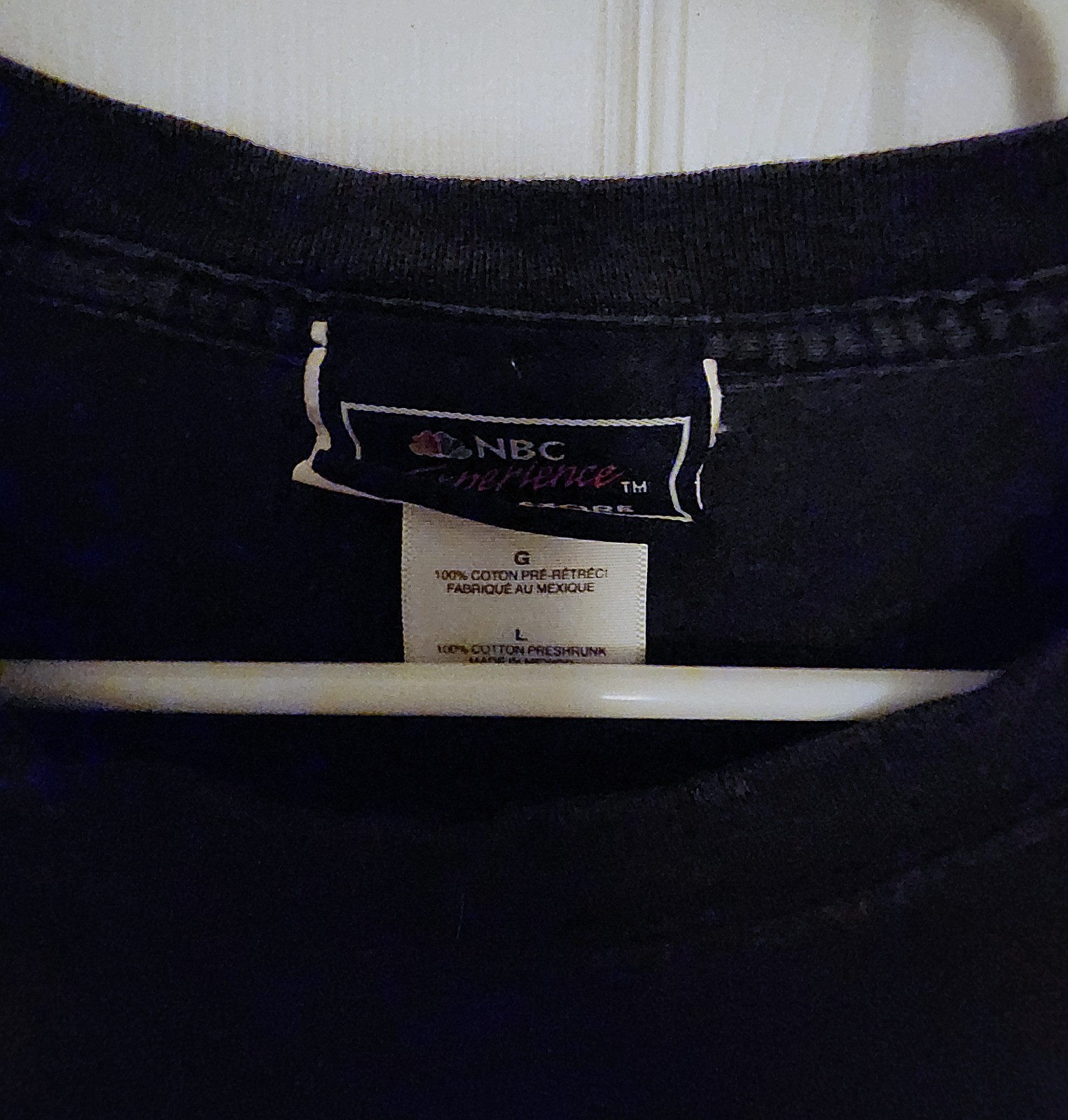VINTAGE The Apprentice Shirt Adult L Black You're Fired Donald Trump NBC Store gallery