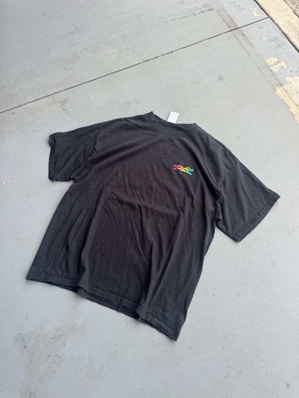 Delta Pro Weight Rio Las Vegas Short Sleeve Black T Shirt Mens Size XL Cotton gallery