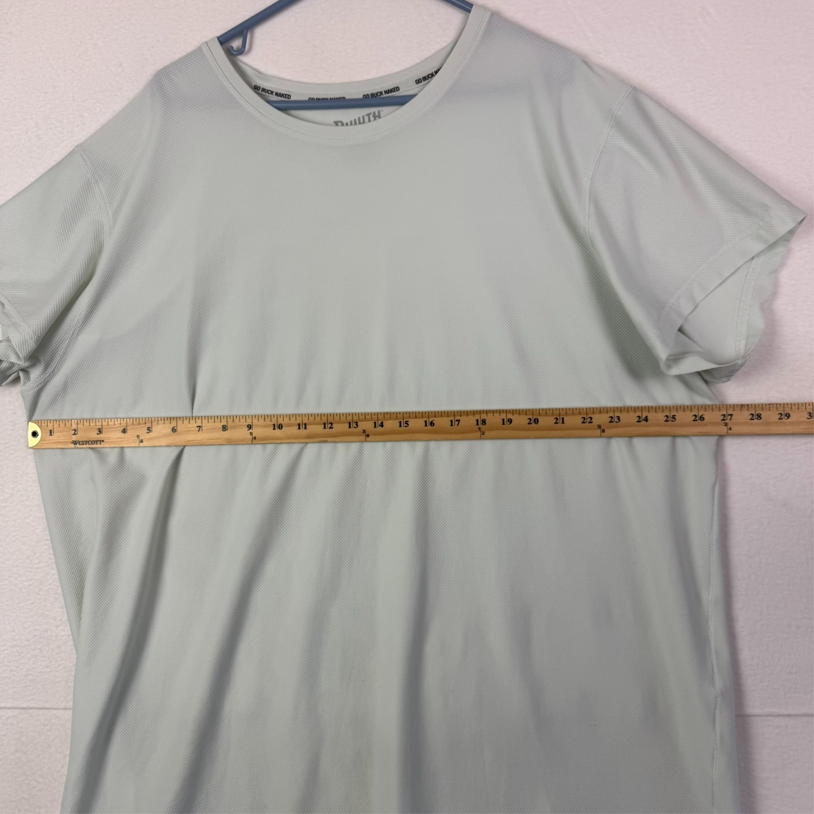 Duluth T Shirt Men's 3XL White Stretch Nylon Spandex Go Buck Naked gallery