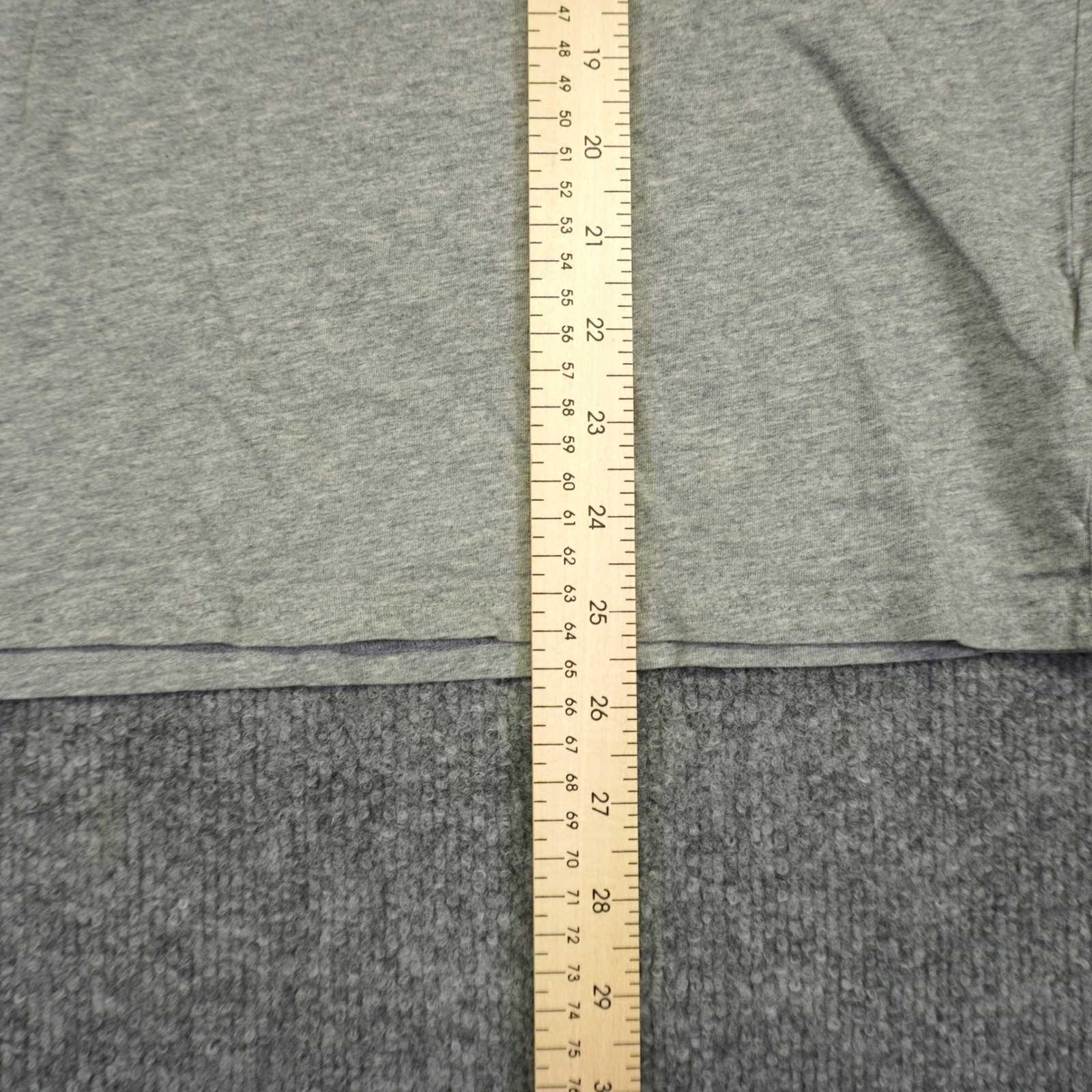 Polo Ralph Lauren Hoodie Mens Large Gray Lightweight T-Shirt Pony Preppy Shirt gallery