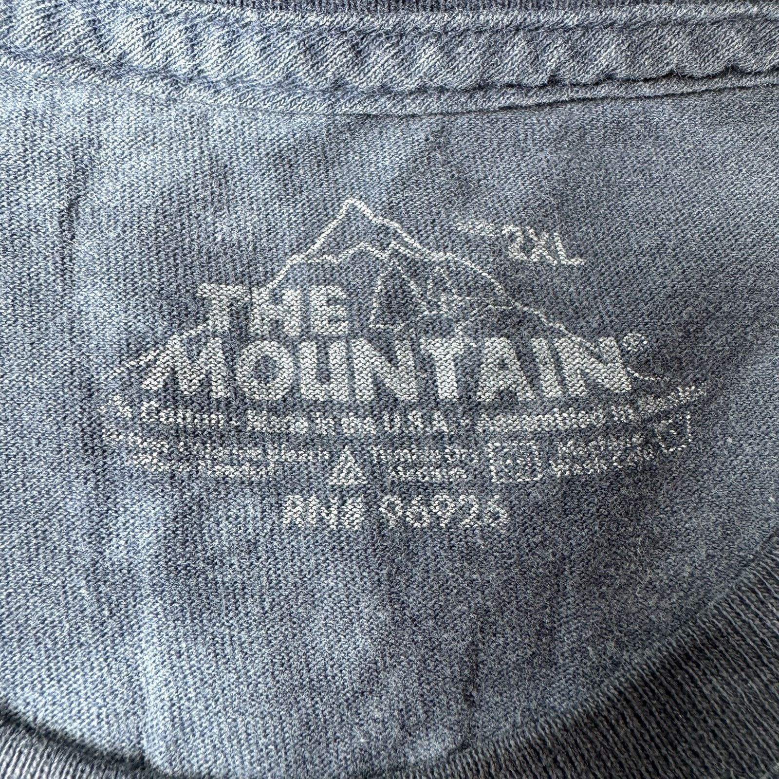 VTG The Mountain Moon Fairy Elf T-shirt Adult 2XL Blue Tie-Dye Pixie Fairycore gallery