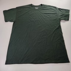 Gildan DryBlend Men’s Large Short Sleeve Crew Neck T-Shirt Dark Green 50/50 NWOT