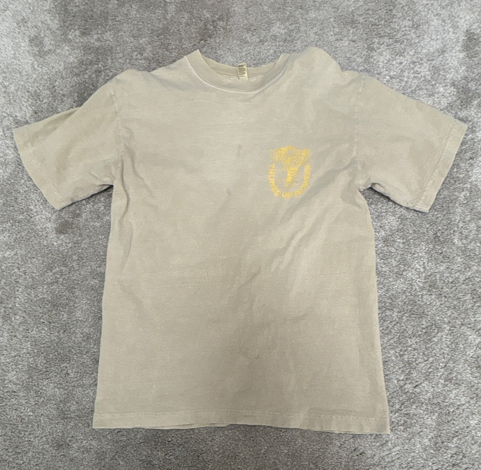 Next Level Beige Men’s Small T-Shirt FREE SHIPPING gallery