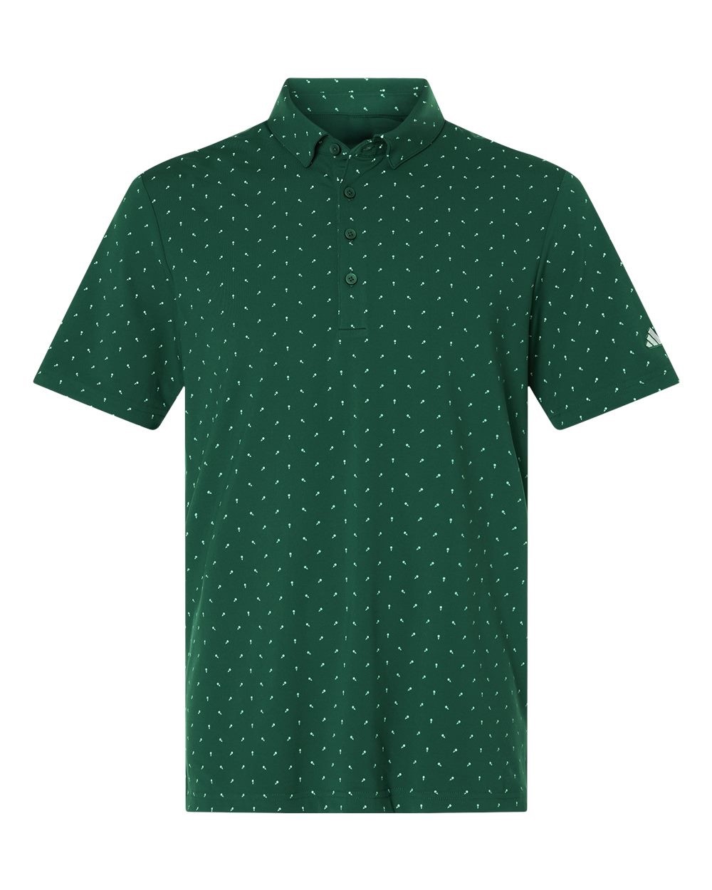 ADIDAS Golf Mens Size S-2XL Ultimate365 Micro Print Polo Ultra-Soft Sports Shirt gallery