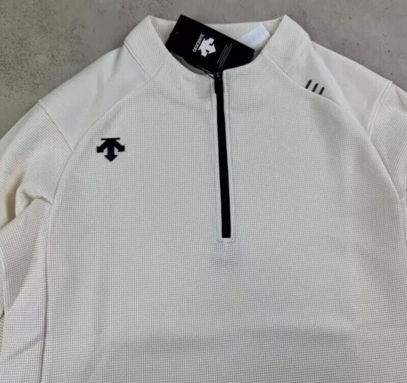 Descente Half Zipper Quick Drying Huagefu Long Sleeves T-shirt gallery