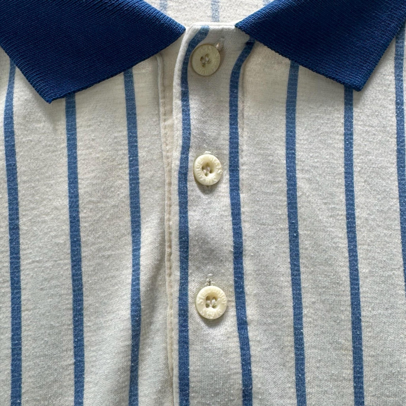 Slazenger Shirt Mens M White Striped Collared Polo Short Sleeve Logo Cotton y2k gallery