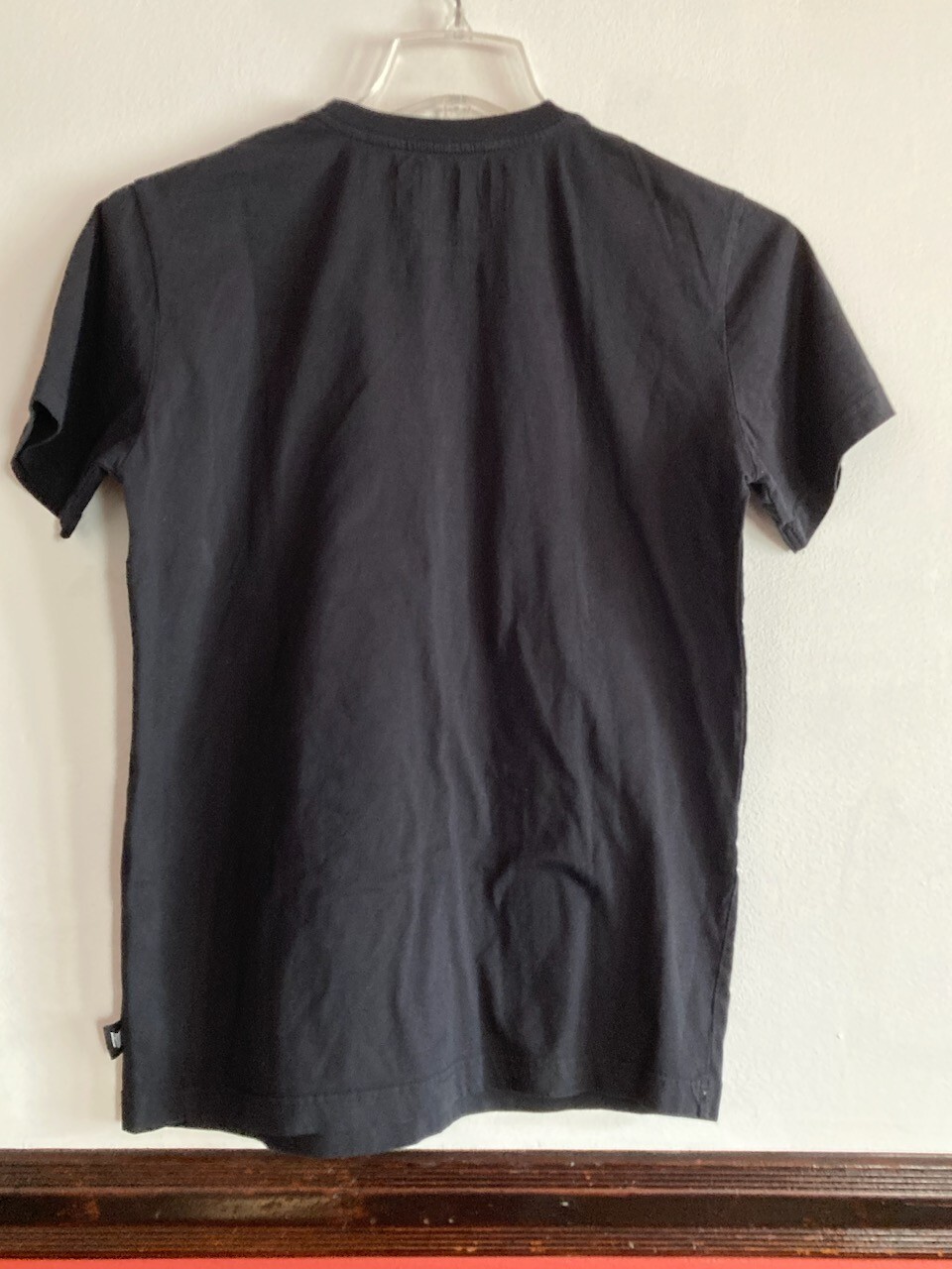 HEADRUSH Fortune Favours The Brave Black 100% Cotton T-shirt Size Small/Petite gallery