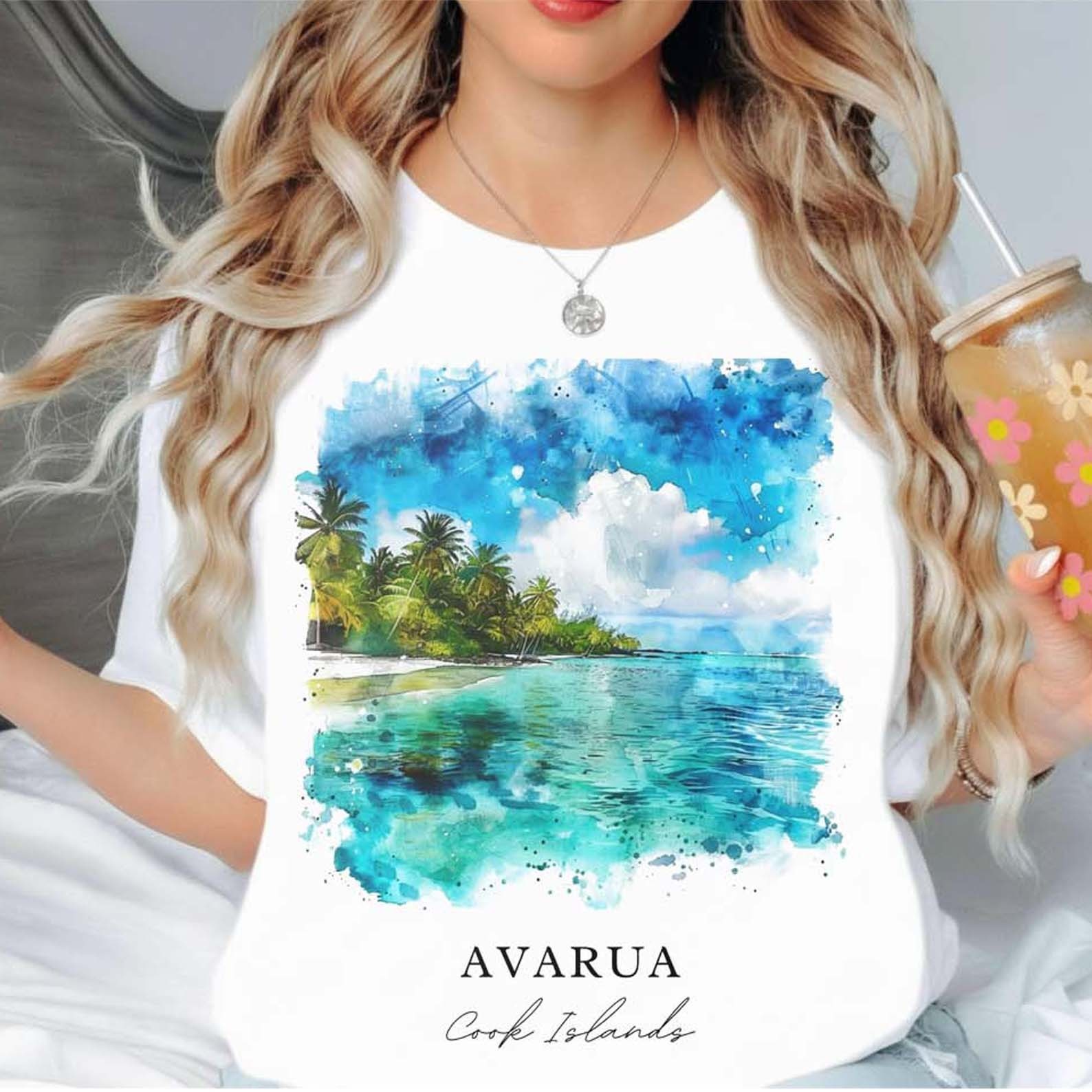 Avarua Unisex Shirt Travel Gift Cook Islands Trip Lovers Souvenir Tee gallery