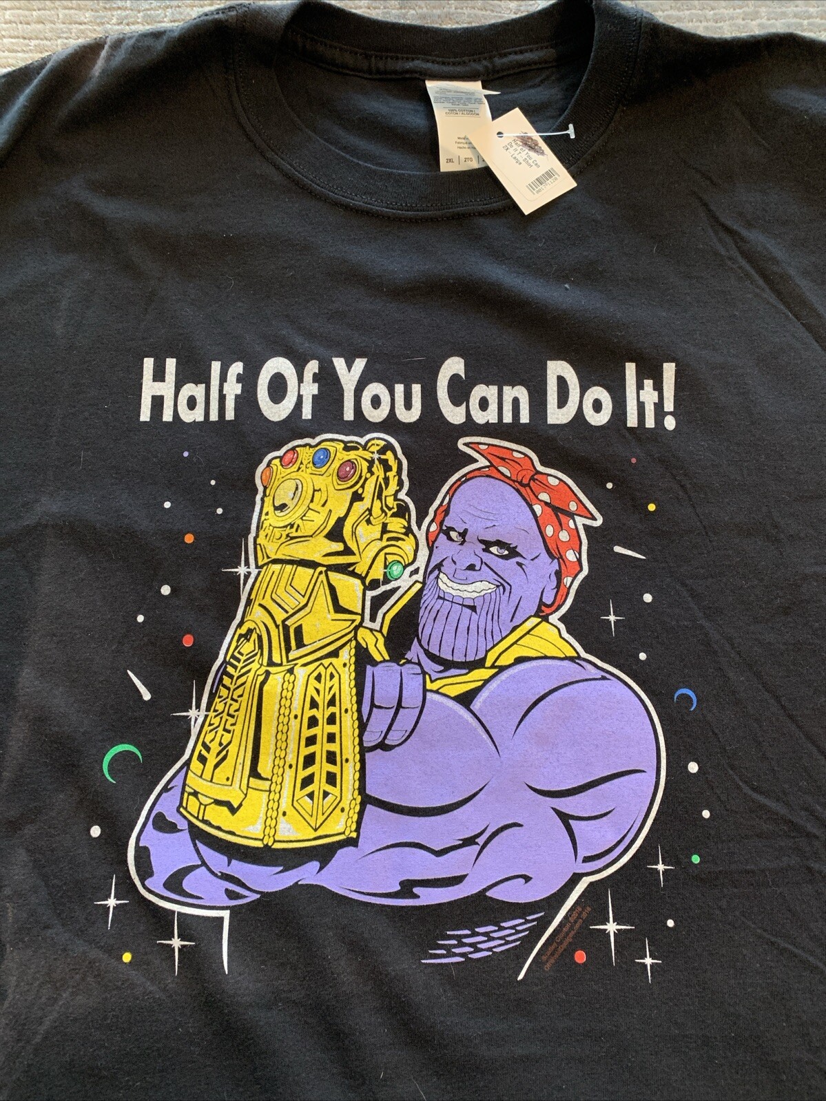 Half Of You Can Do It T Shirt 2XL