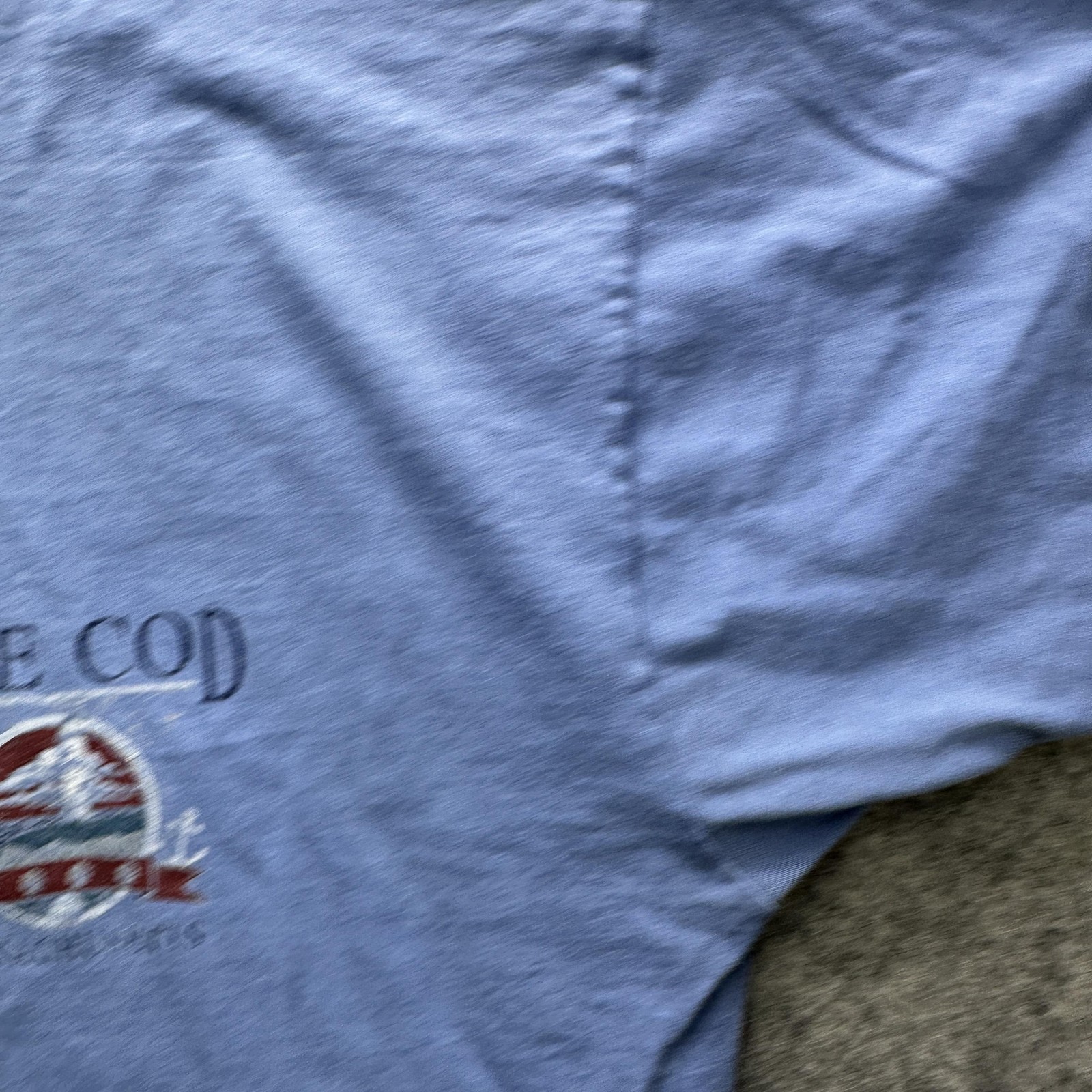 Vintage Cape Cod Shirt Mens XL Blue Massachusetts Souvenir 90s Fruit Loom gallery