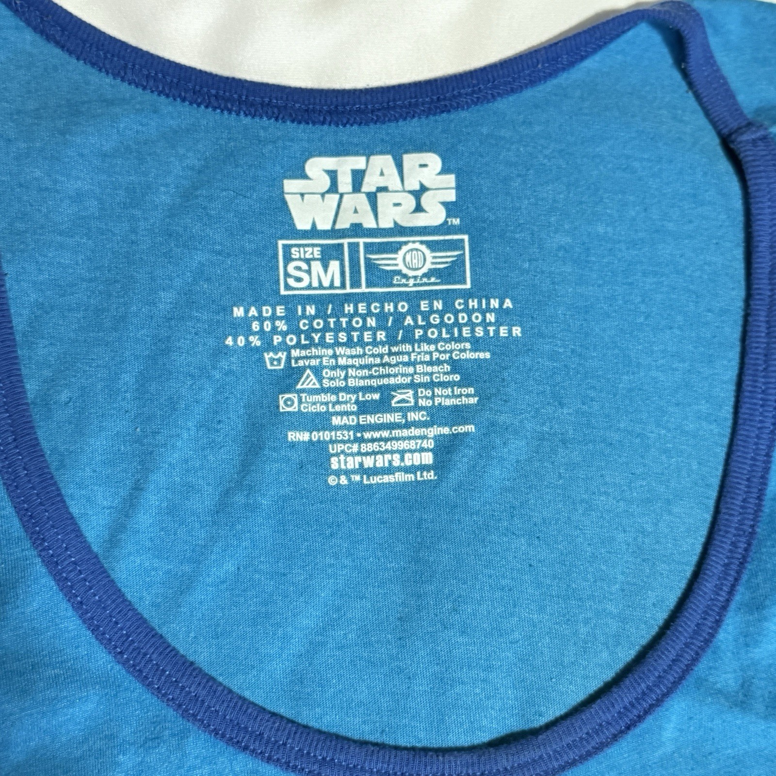 Star Wars Retro 70’s Tank Top Shirt (S) gallery