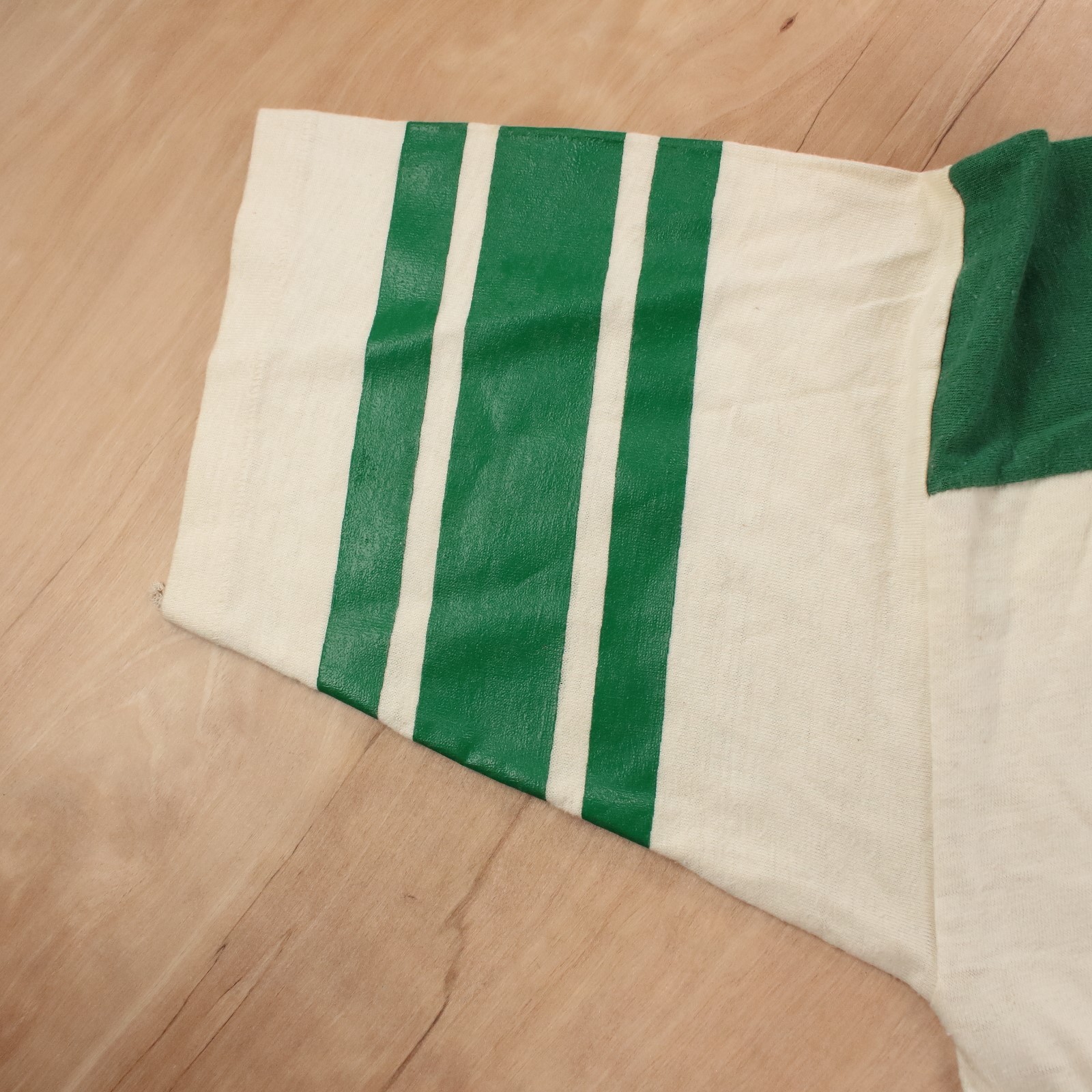 true vtg 60s 70s ARTEX Notre Dame Fighting Irish jersey t-shirt t-shirt XL tag gallery