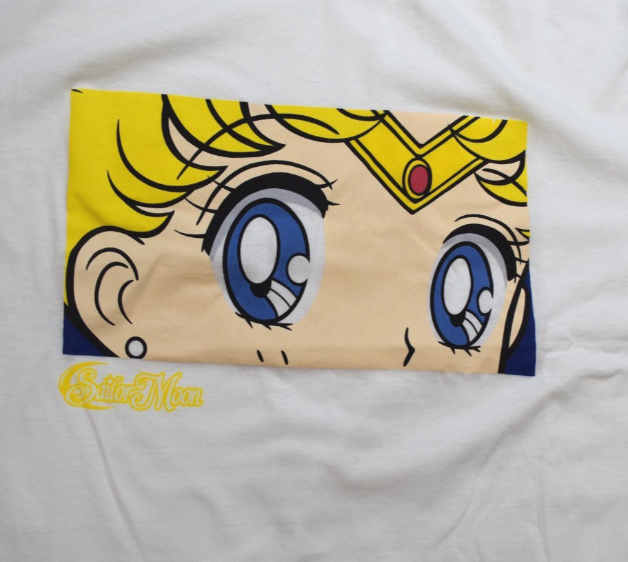 Sailor Moon Mens Eve Eye Box Manga Anime White Shirt New XL gallery