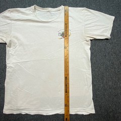 Buddy Dive Bonaire Scuba Graphic TShirt Sz L Mens White Vintage Van Souvenir Tee