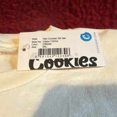 Cookies Get Cooked SS Tee Cream 2X Graphic Print Crew Neck T-Shirt CM241TSP04