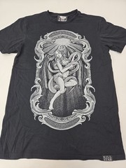 KILLSTAR Printed Graphic T Shirt Snake Wrapped Around Woman Size L Mens