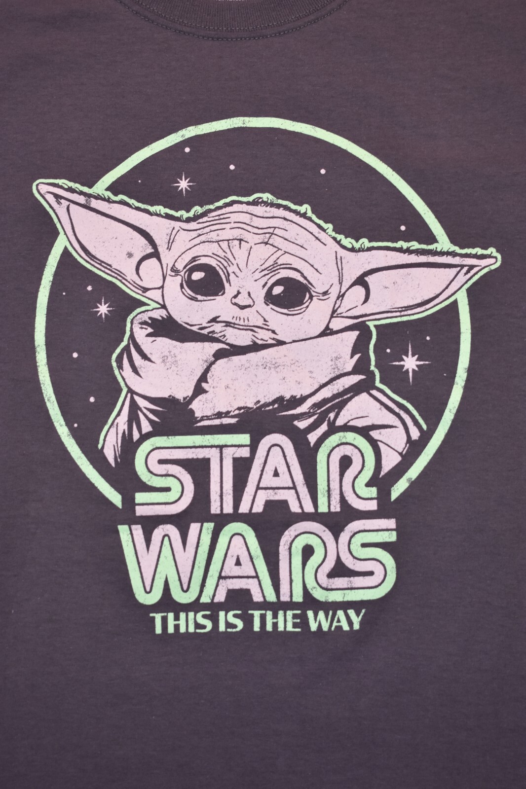Star Wars Mens Grogu Mandalorian This Is The Way Gray Shirt New S (34/36) gallery
