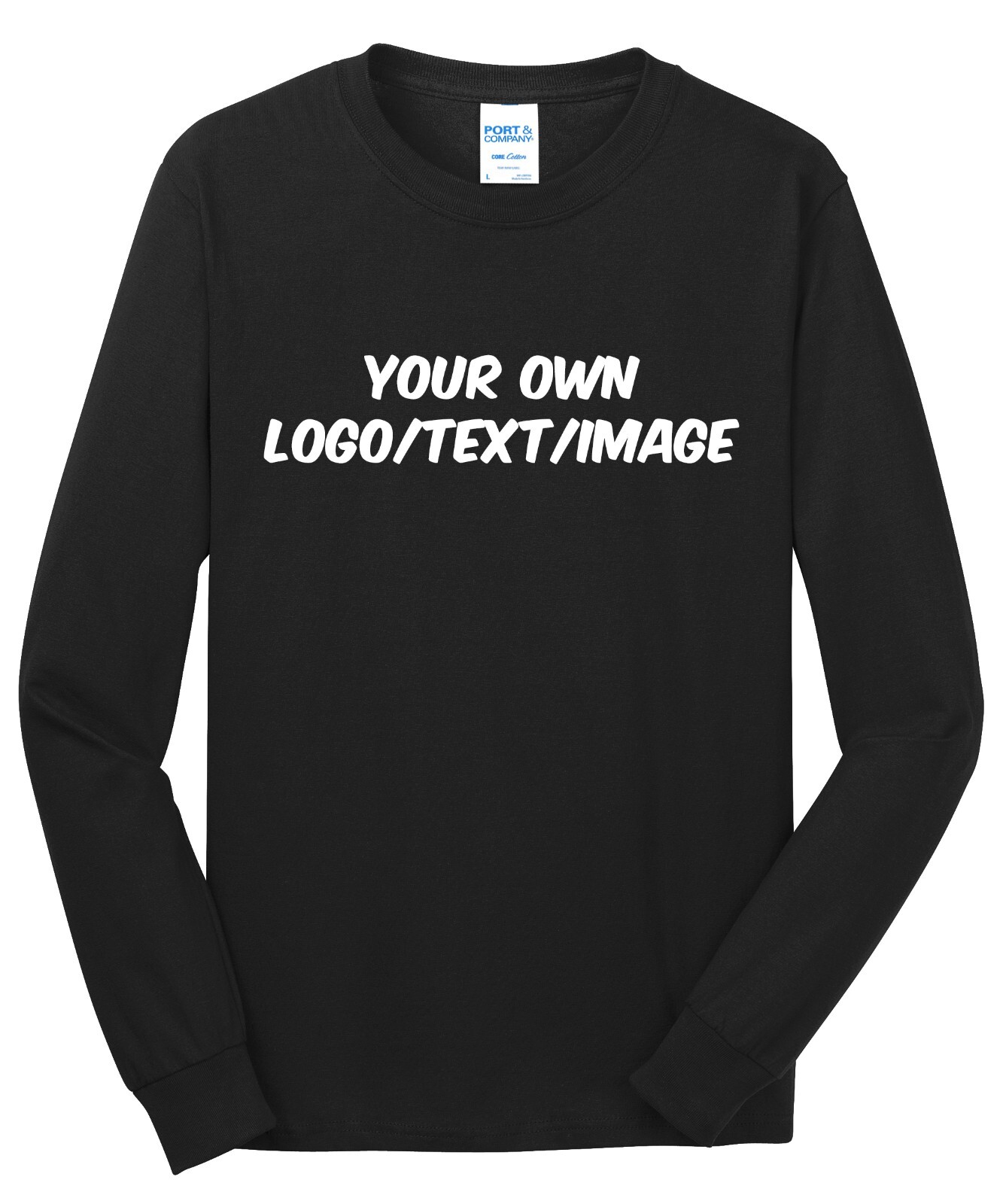 Ink Stitch Design Your Own Custom Cotton Long Sleeve Shirt gallery