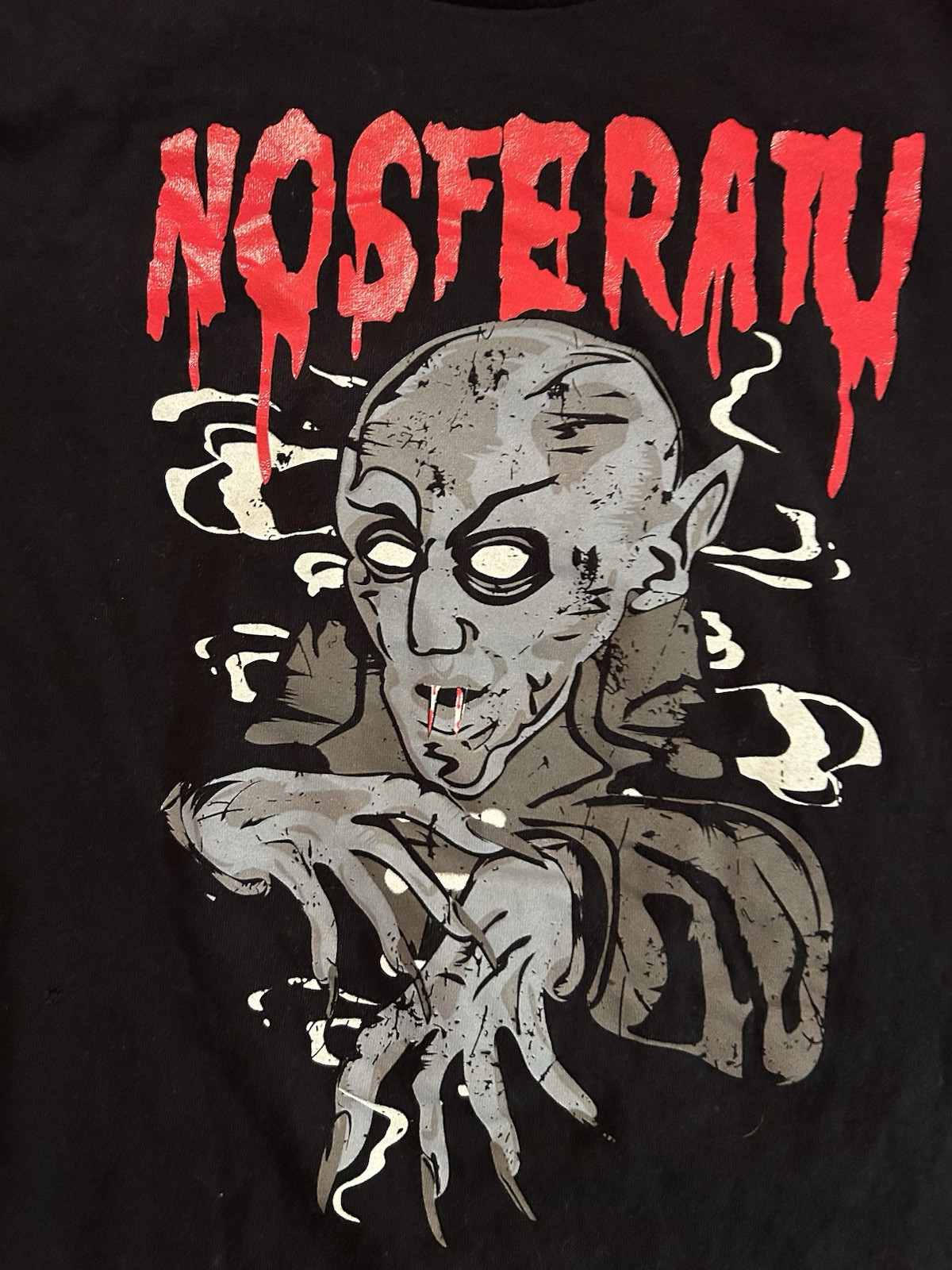 Nosferatu Horror Movie Art Tshirt XL gallery