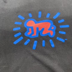 Keith Haring Uniqlo UT Archive Short Sleeve Graphic T-Shirt Radiant Baby Black