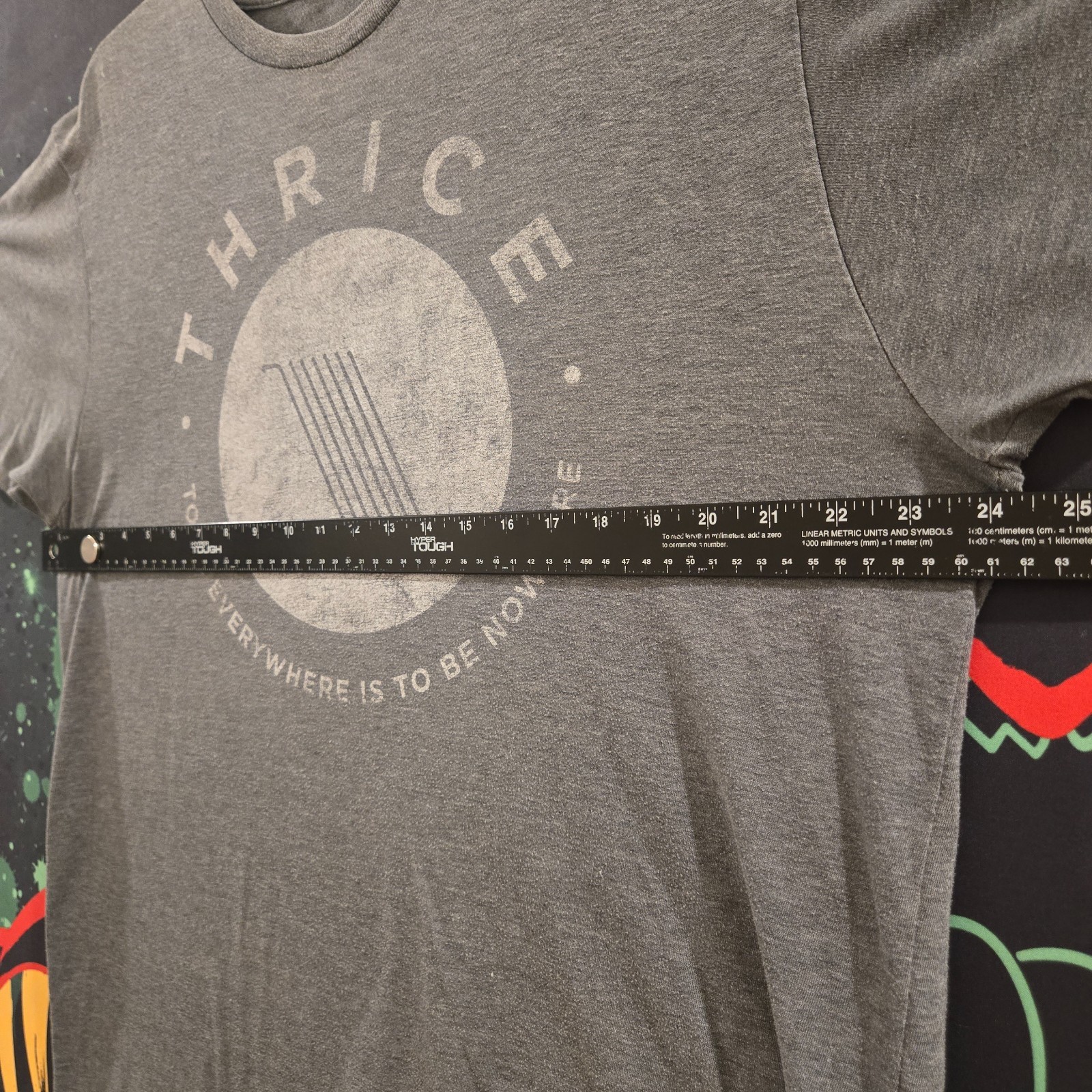 THRICE To Be Everywhere is to Be Nowhere Tour Concert Shirt Sz XL Rock Band Y2K gallery