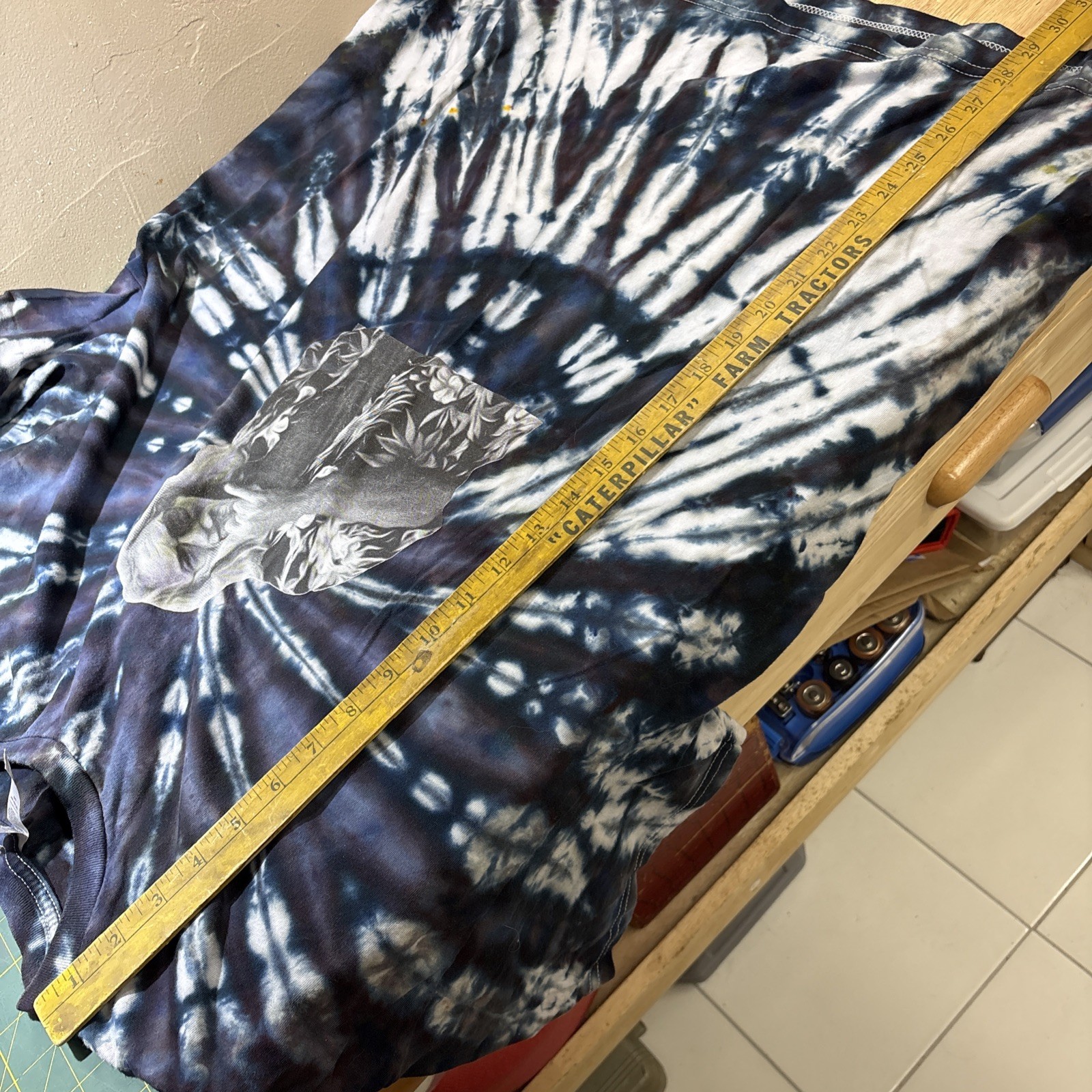 Jerry Garcia Tie Dye T Shirt Grateful Dead XL Gildan Hammer gallery