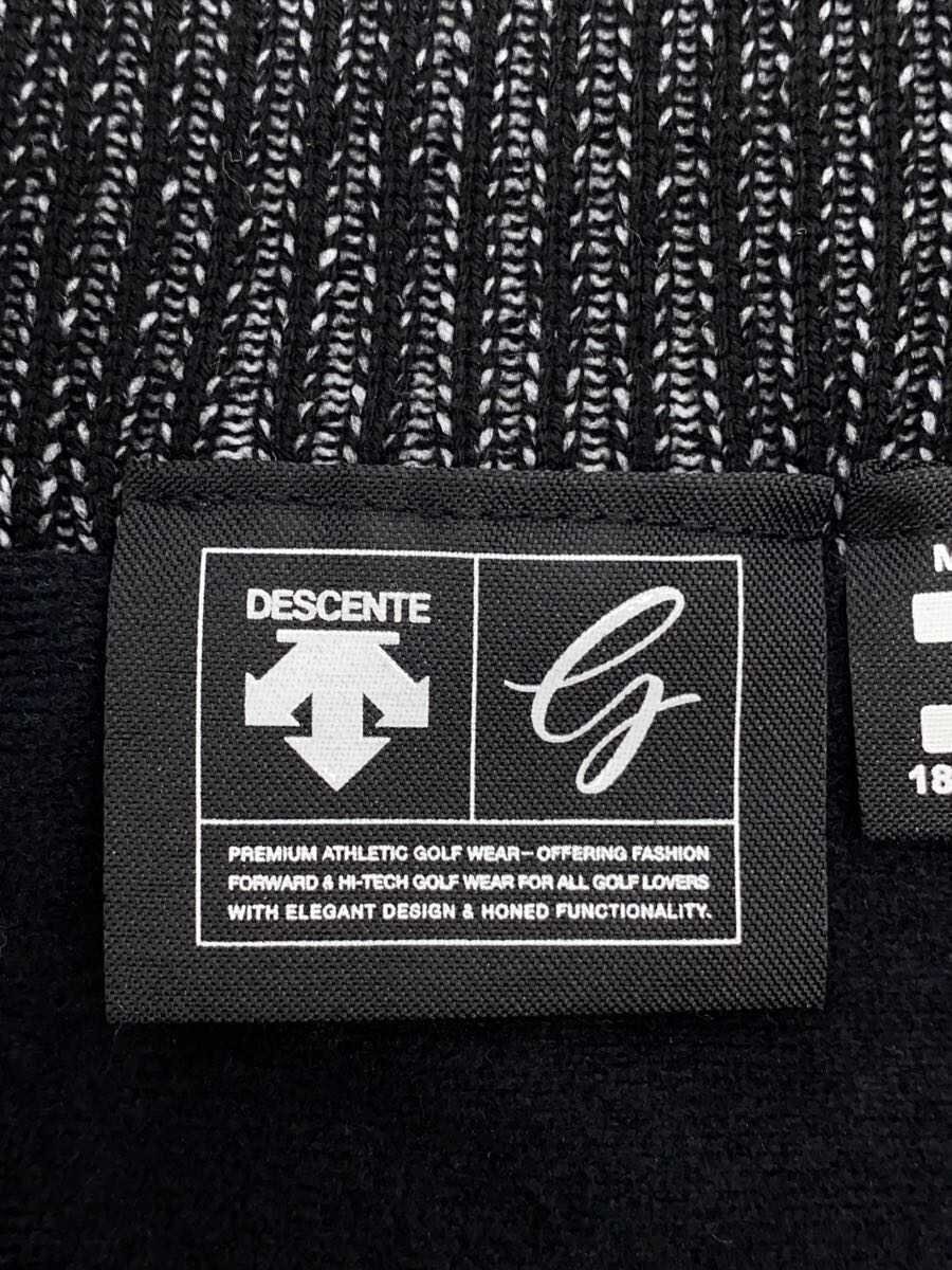 DESCENTE Knit Sweater (Thick) O Acrylic Black Solid Color DGMOJL09 gallery
