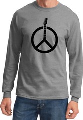 Guitar Peace Long Sleeve Shirt