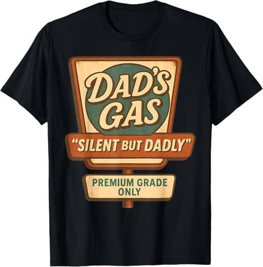 Silent But Dadly Funny Father's Day Fart Dad Farting Vintage T-Shirt gallery
