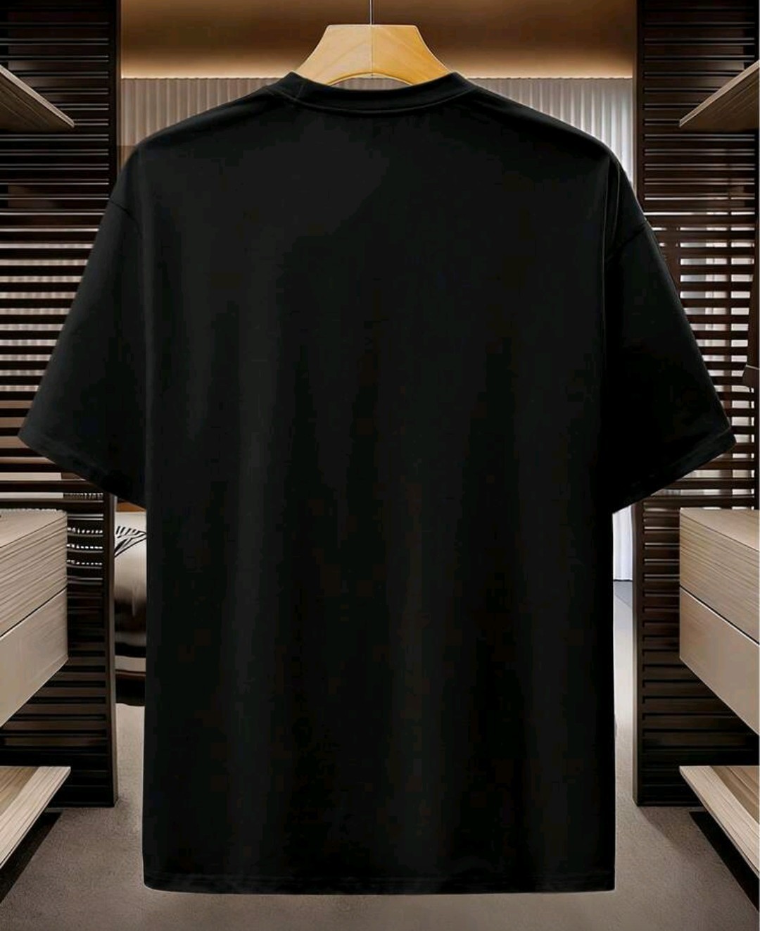New Men Luxury Diamond Stars Rhinestones Fashion Black T-Shirt High Quality gallery