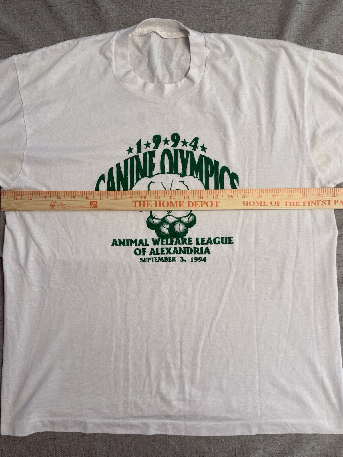 1994 Canine Olympics Vintage T Shirt Single Stitch Sz L No Tag See Measurements gallery