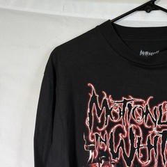 Motionless In White Slaughterhouse One Mutilation Under God Long Sleeve Tee Sz L