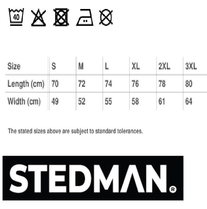 Stedman Plain Cotton Mens Vee V-Neck Tees Tee T-Shirt Tshirt S-3XL gallery