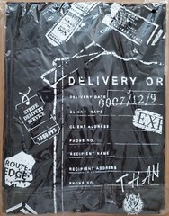 SQUARE ENIX Final Fantasy VII 7 Strife Delivery Service Black T-shirt US SIZE L
