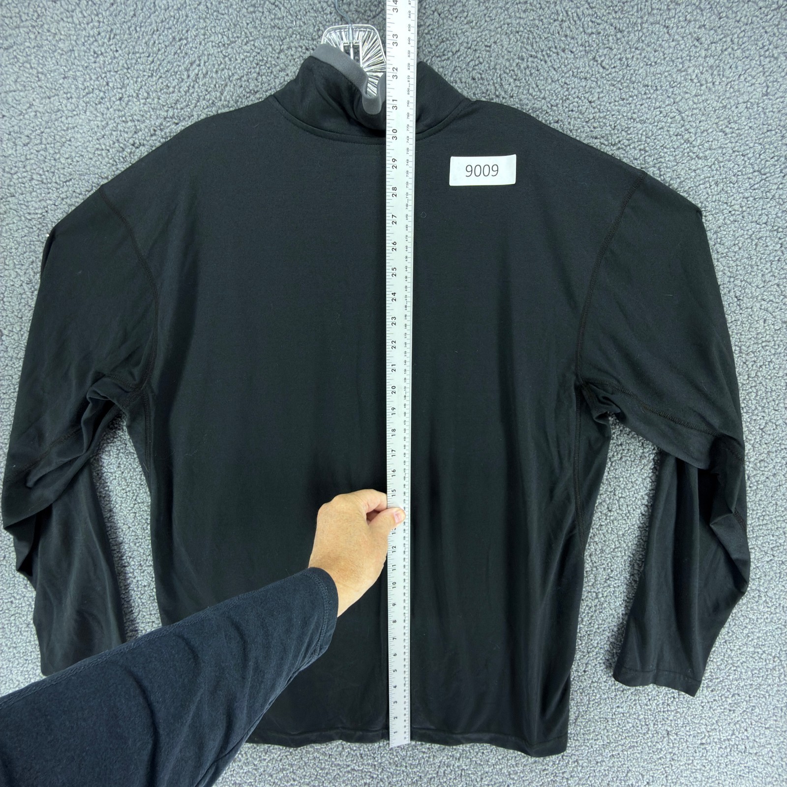Columbia Shirt Mens XL Omni-Wick Black 1/4 Zip Pullover Performance Long Sleeve gallery