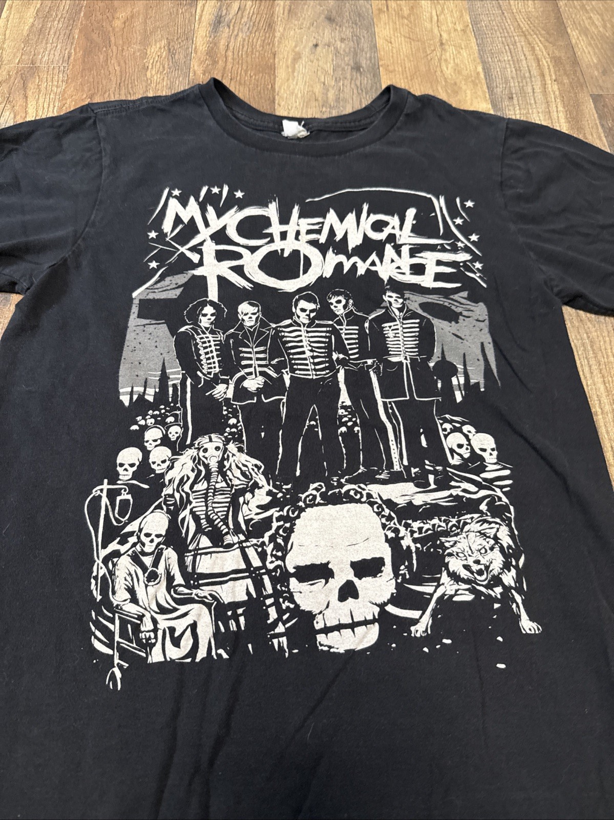 Vintage My Chemical Romance Shirt Mens Small Black Parade Y2K 2000s See Pics gallery